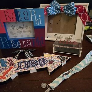 Pi Beta Phi Sorority Decor Set